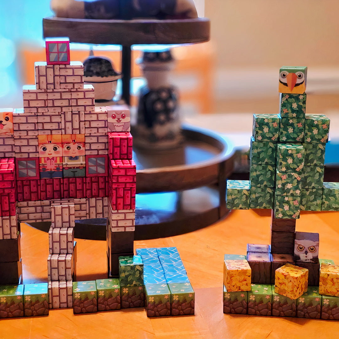 Magnetic Building Blocks