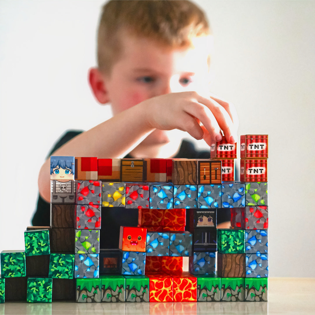 Magnetic Building Blocks