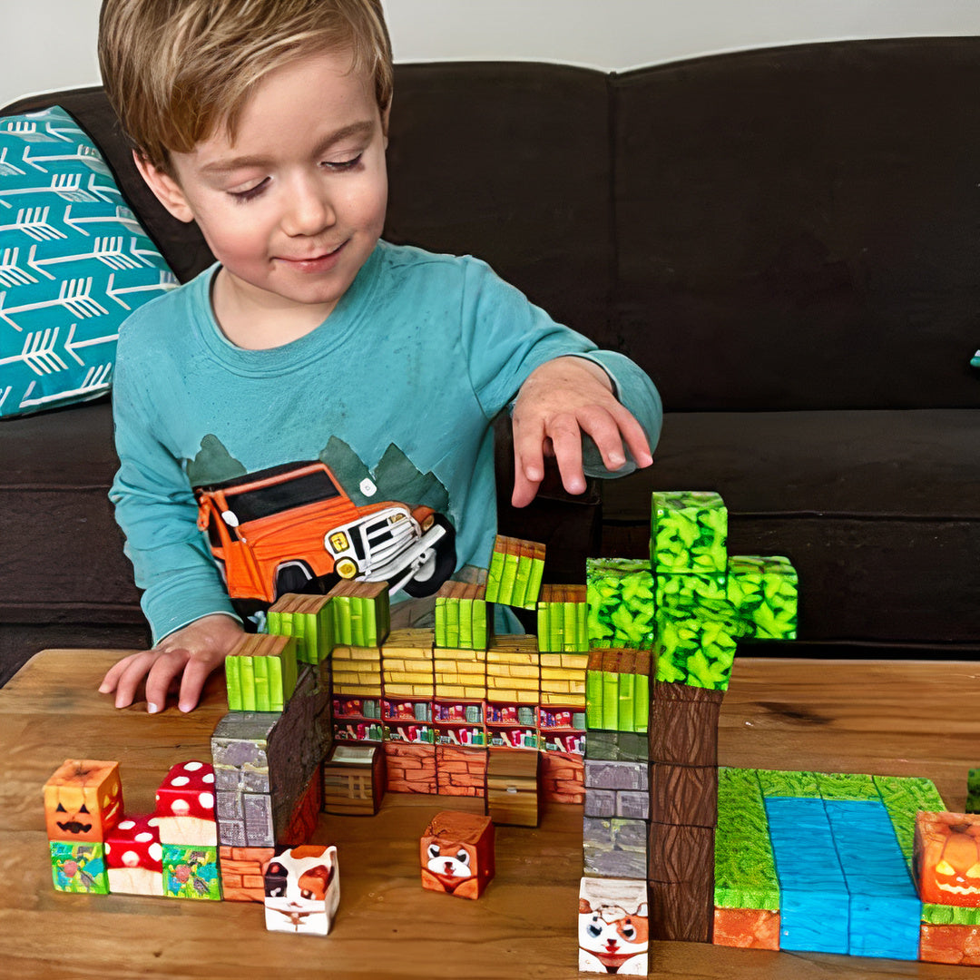 Magnetic Building Blocks
