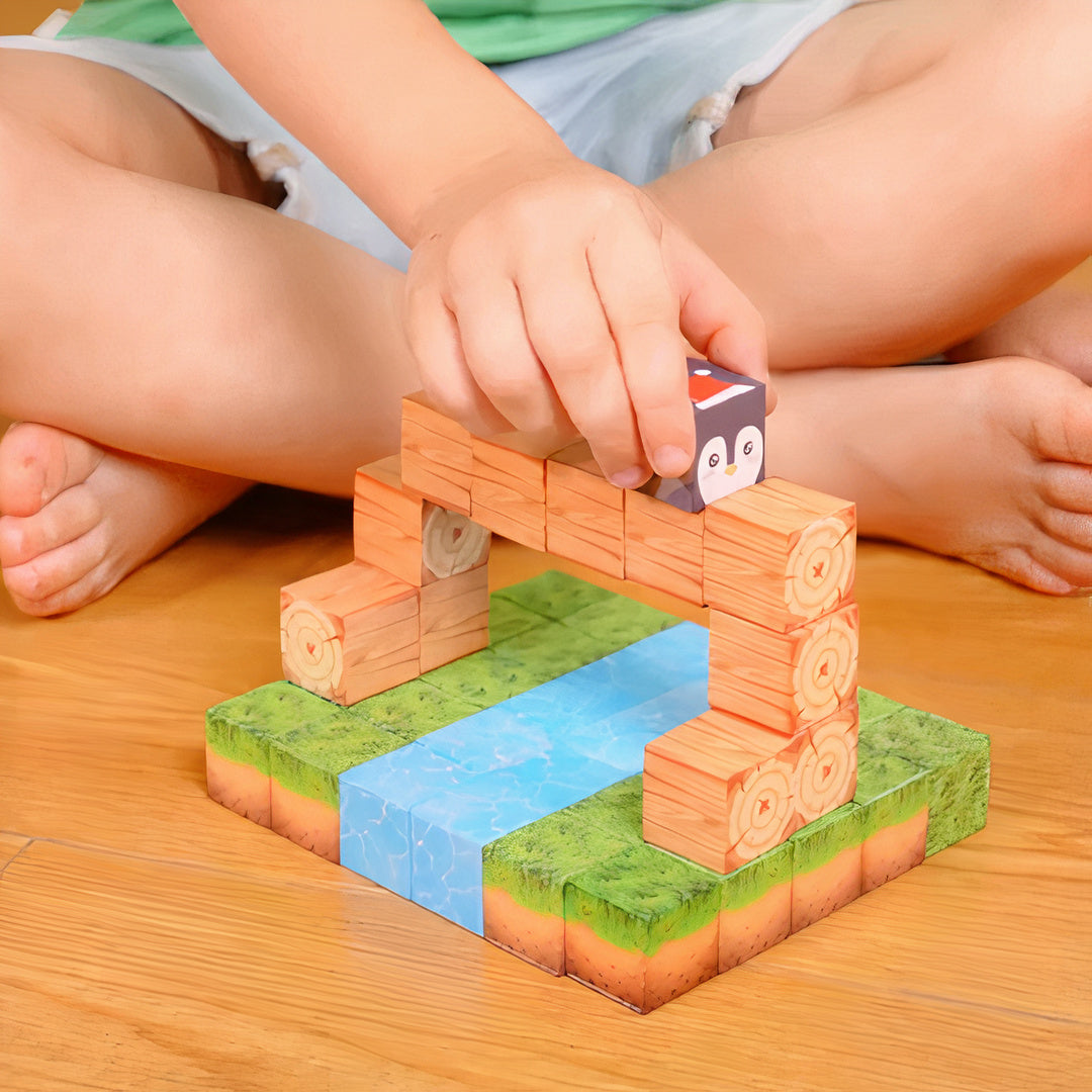Magnetic Building Blocks