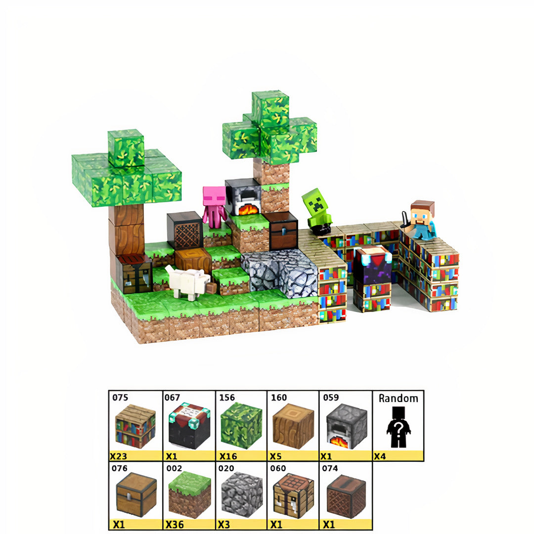 Magnetic Building Blocks