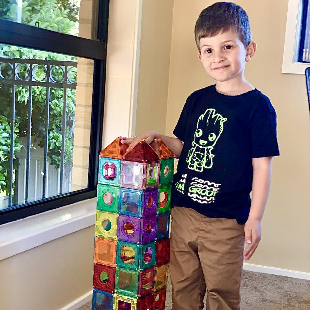 Magnetic Building Tiles