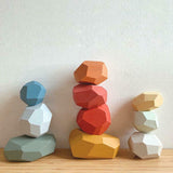 Wooden Balancing Stones