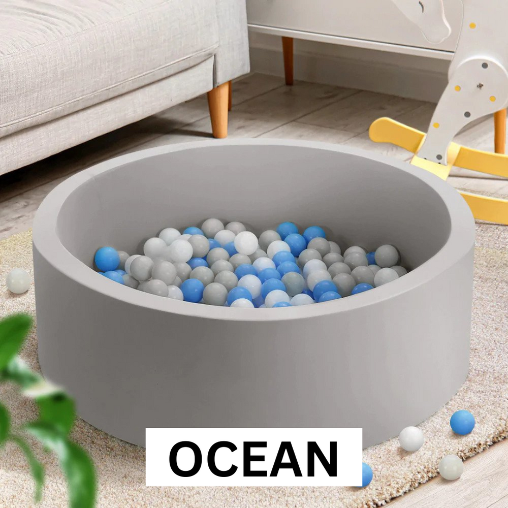 The Classic Foam Ball Pit With 200 Balls Cheeky Little Monkeys Co