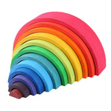 Wooden Rainbow Stacker